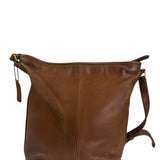Coach Vintage Brown Leather Legacy Zip Crossbody Bag