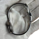 Gucci Vintage Black Dial Choker/Round Bangle Watch 6700L
