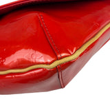Louis Vuitton Red Vernis Thompson Street Shoulder Bag