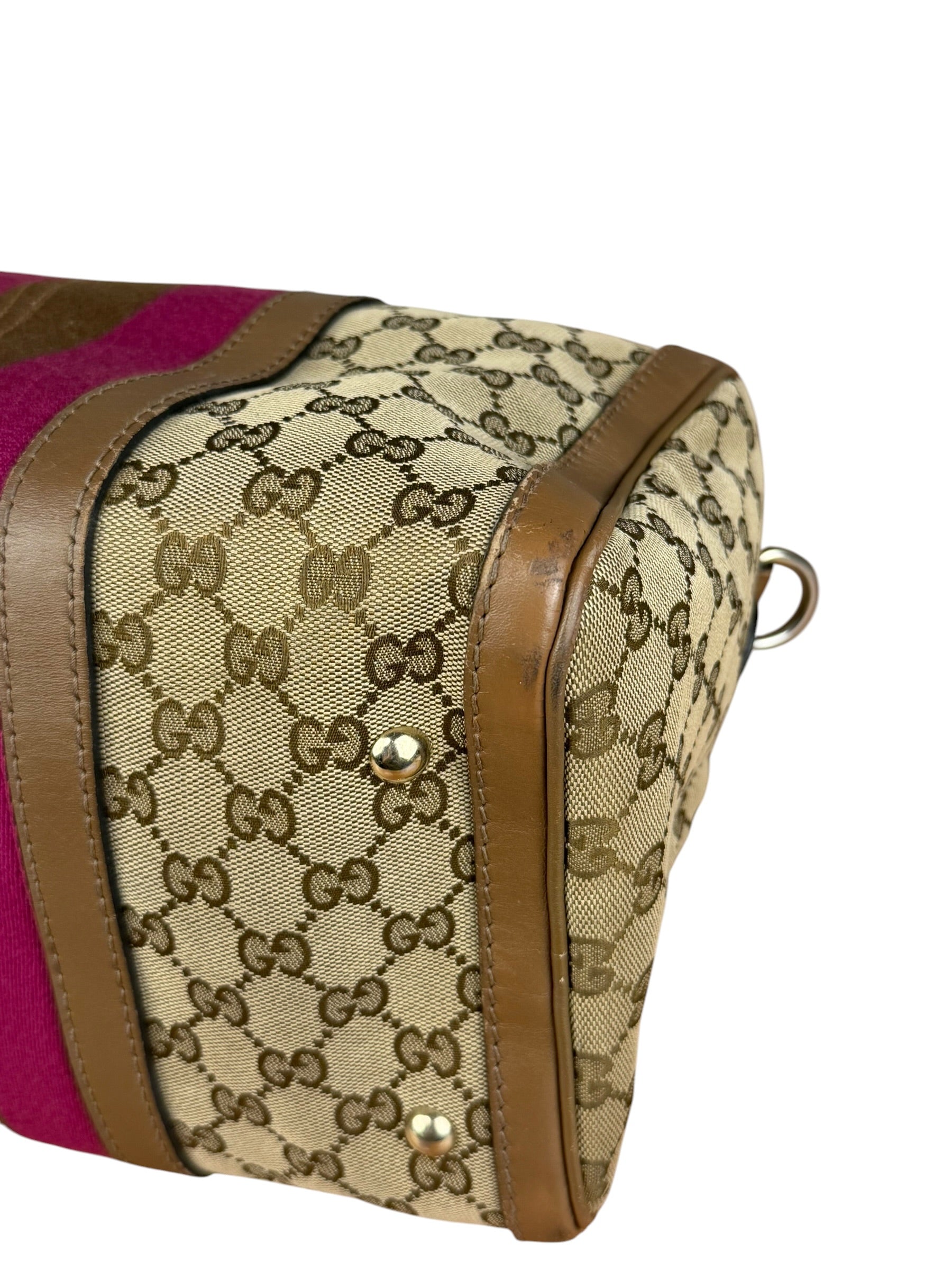 Gucci Vintage GG Web Joy Mini Boston