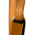 Loewe Camel Leather Heel Crossbody