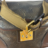 Louis Vuitton Metallic Bronze Embossed Sergeant PM Shoulder Bag