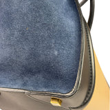 Celine Calfskin Leather/Suede Tri-Color Luggage Tote Bag