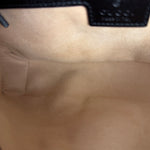 Gucci Beige/Black GG Marmont Shoulder Bag