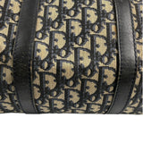 Christian Dior Vintage Navy Blue Trotter Boston Bag