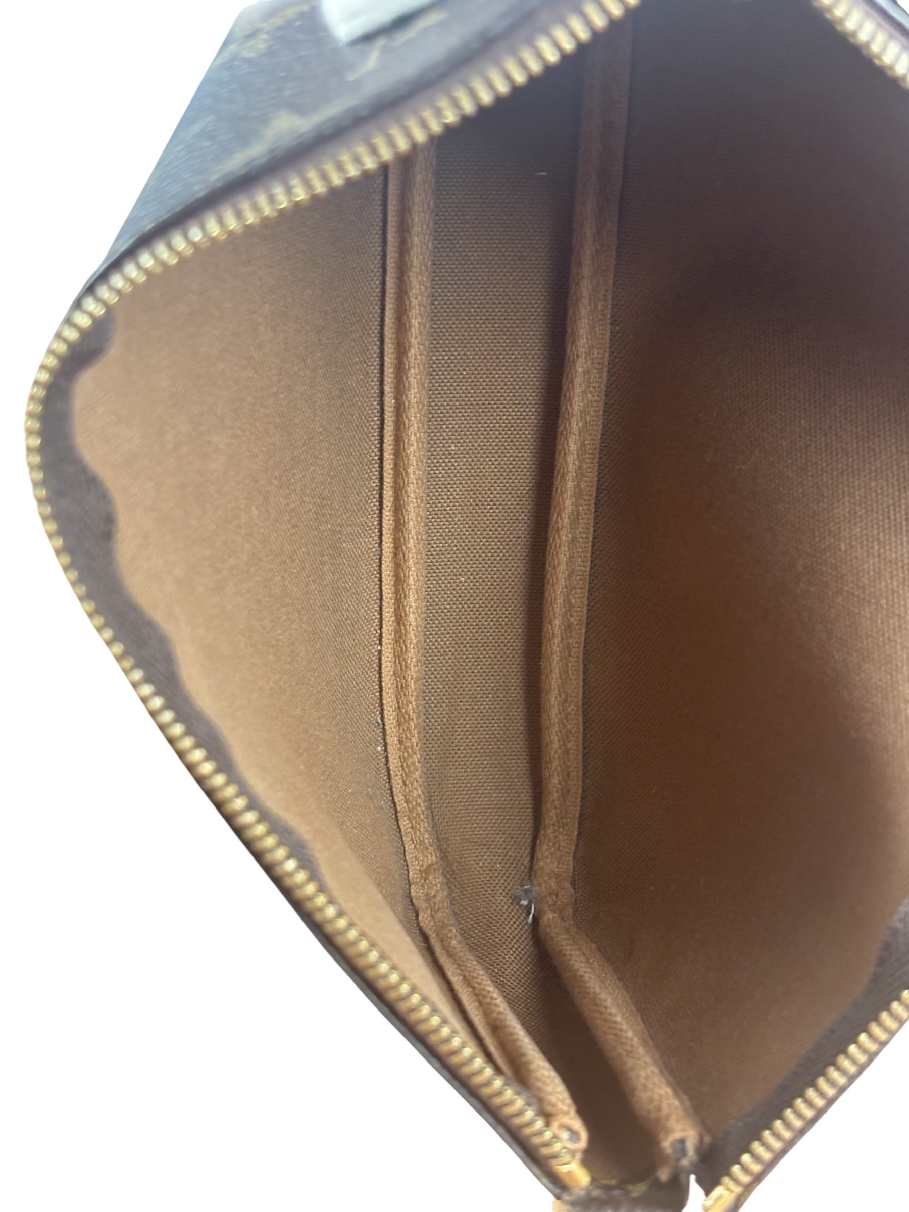 Louis Vuitton Leather Monogram Pochette