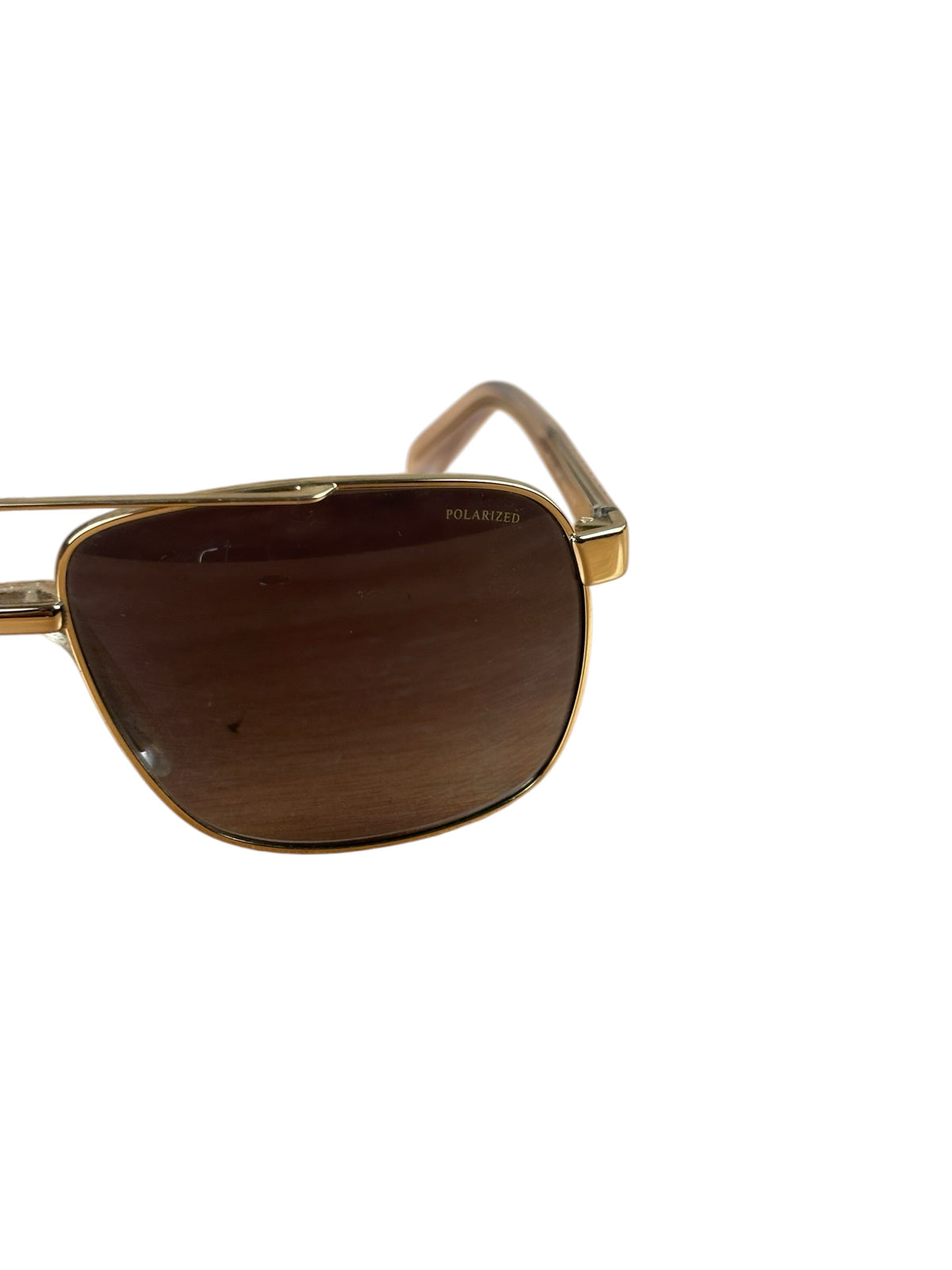 Versace Black-Gold Frame Aviators Reading Sunglasses