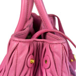 Miu Miu Pink Nappa Leather 2Way Tote Bag
