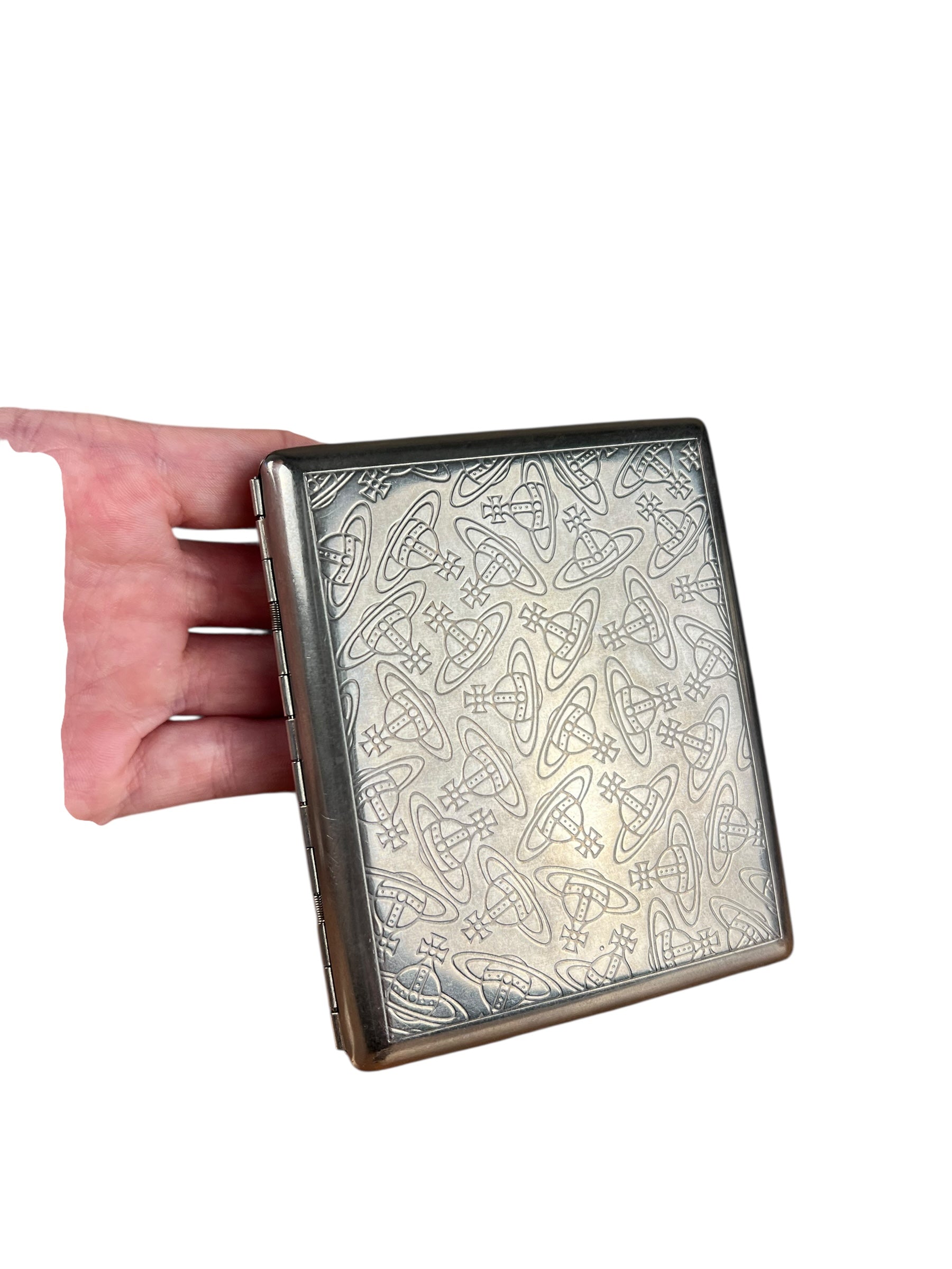 Vivienne Westwood Metal Slim Orb Silver Case