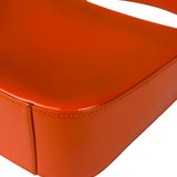 Gucci Orange Patent Leather Hobo Bag