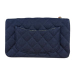 Chanel Quilted Navy Paris Hamburg Collection 2018