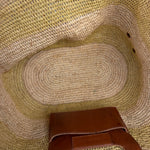 Balenciaga Wicker Tote Bag