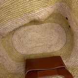 Balenciaga Wicker Tote Bag