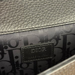 Christian Dior Black Leather Gallup Mini Shoulder Bag