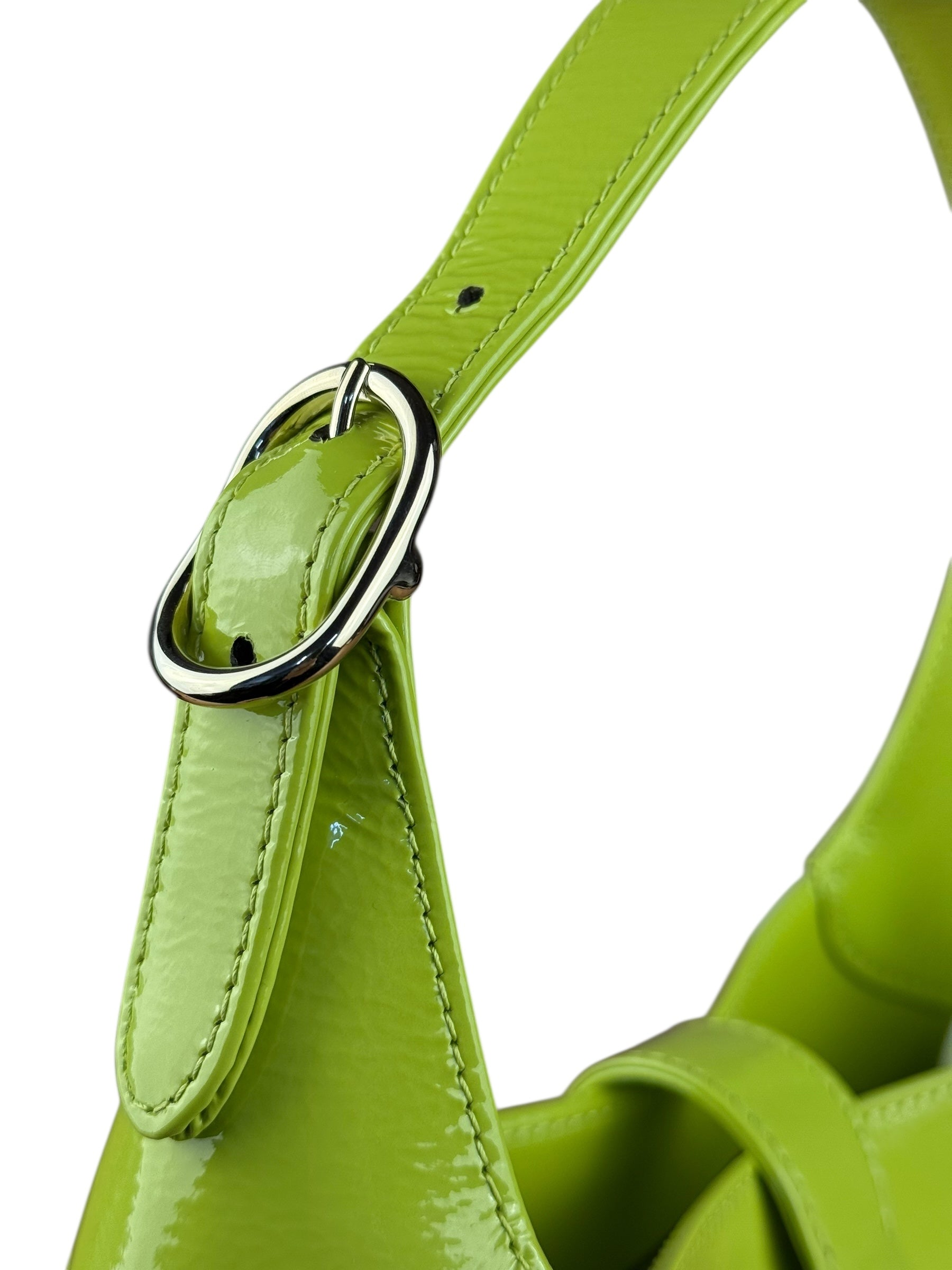 Gucci Jackie Green Medium Leather Shoulder Bag