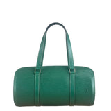 Louis Vuitton Green Epi Soufflot Handbag
