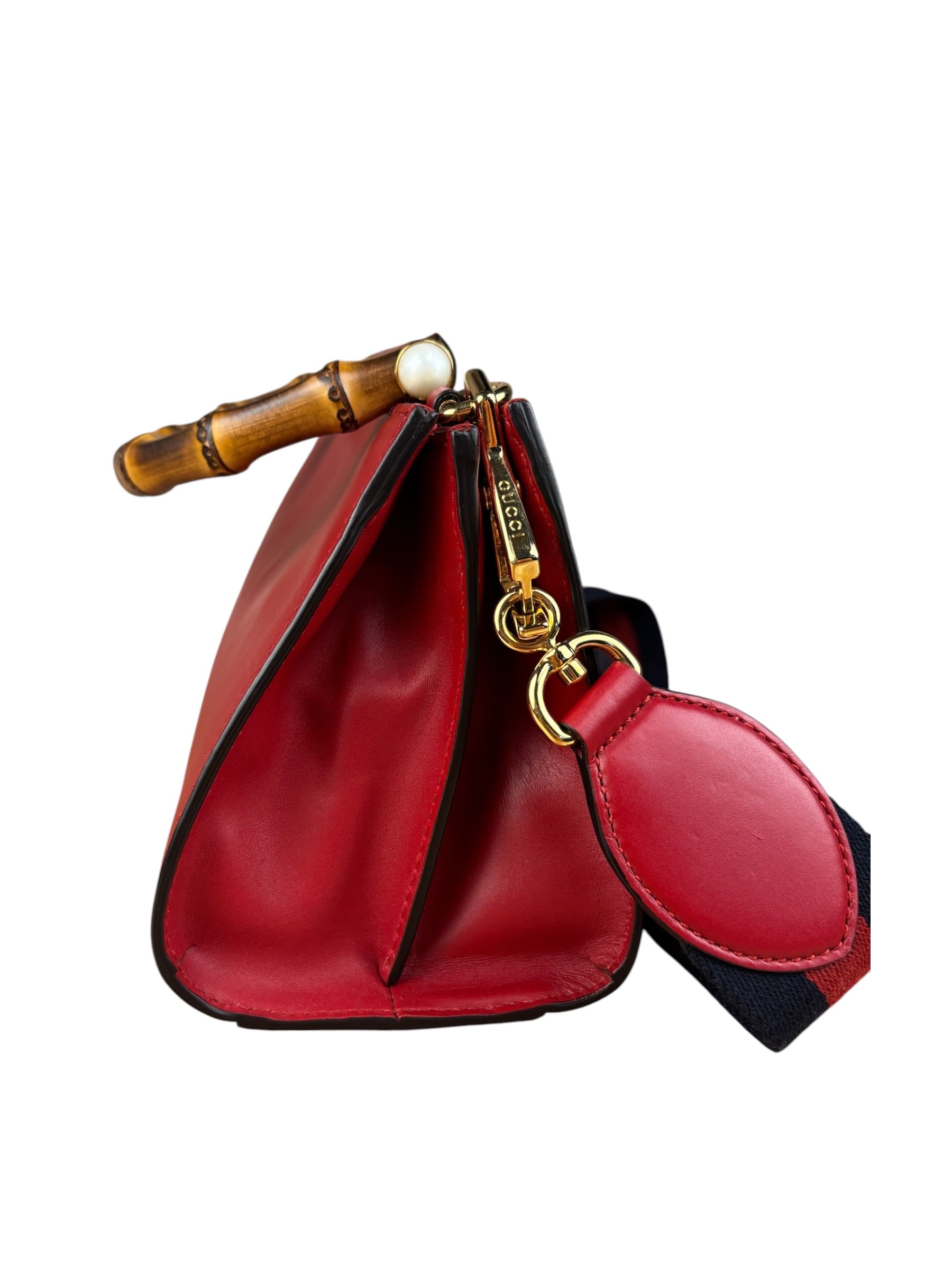 Gucci Bamboo Nymphaea Mini Bag