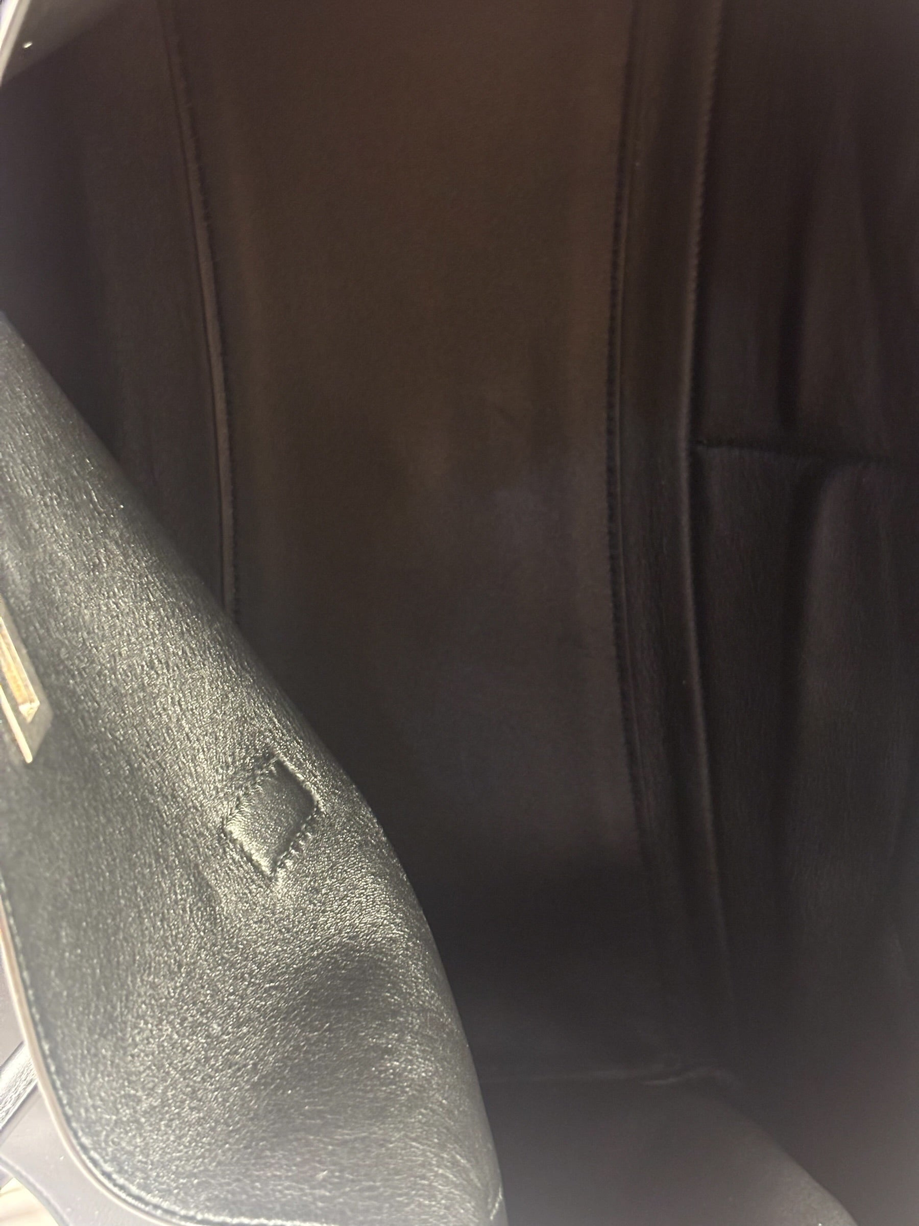 Balenciaga Black Leather Bel Air Carry Carry All Large Tote
