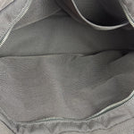 Hermes Grey Canvas Herline Tote Bag