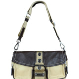 Prada Tessuto Buckle Shoulder Bag