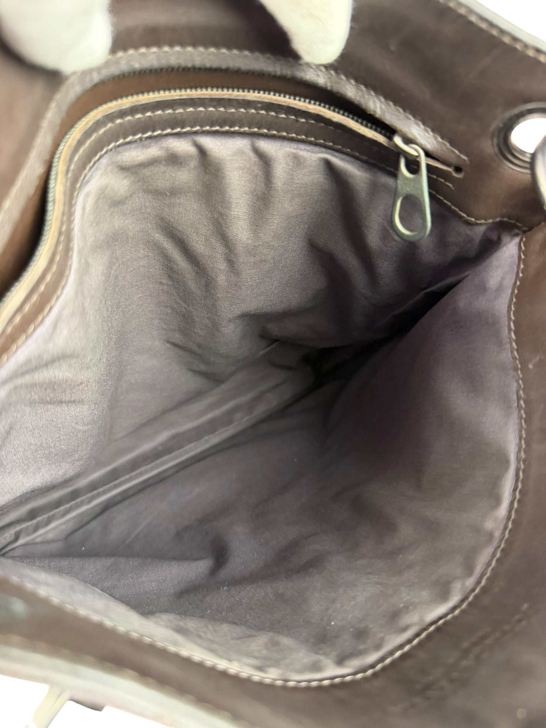 Bottega Veneta Brown Intrecciato Shoulder Bag