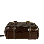 Loewe Metallic Bronze Leather Micro Amazona Mini Handbag