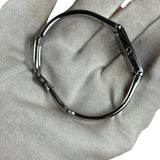 Gucci Vintage Black Dial Bangle Watch 1500L