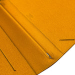 Hermes Yellow Leather Agenda Cover