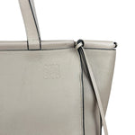 Loewe Beige Pebbled Leather Cushion Tote