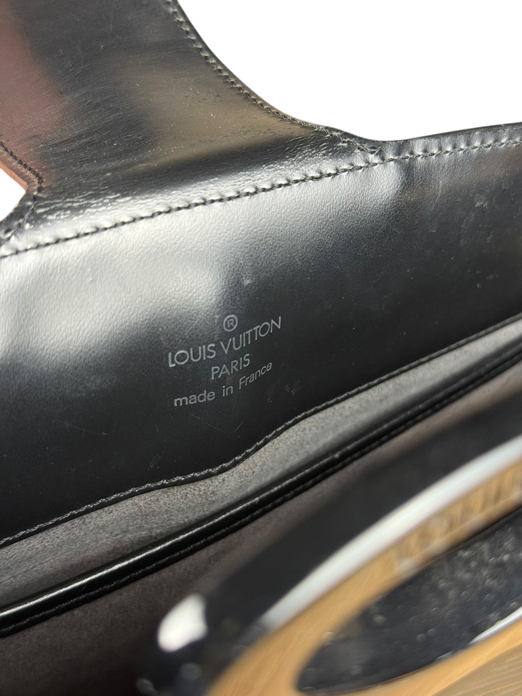 Louis Vuitton Black Epi Reverie Shoulder Bag