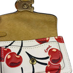 Coach Mini Tabby Bag Cherry Print Charm