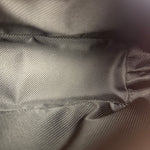 Gucci Brown Leather Trim GG Boat Pochette