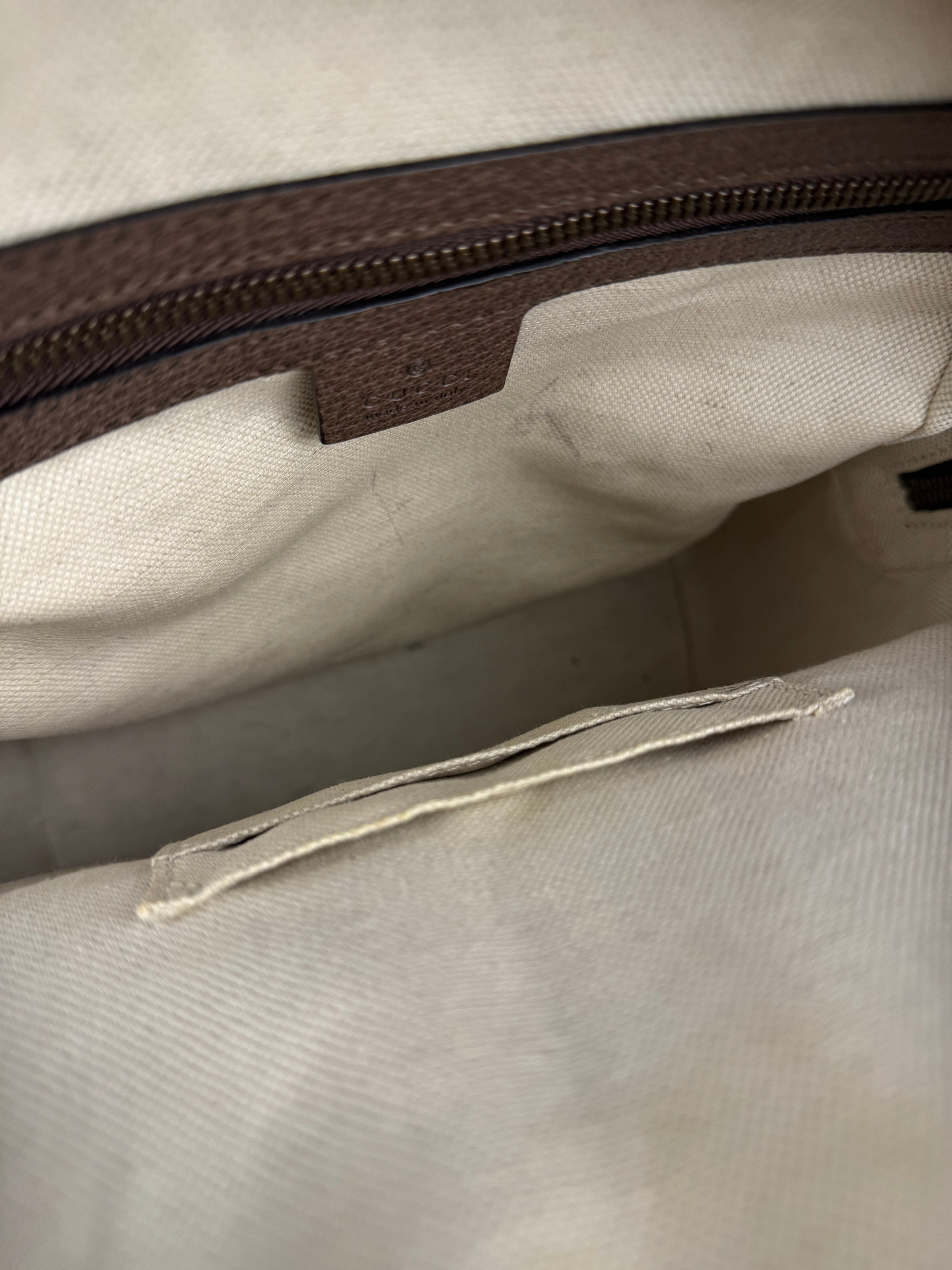Gucci GG Ophidia Backpack Coated Canvas Small
