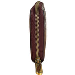 Louis Vuitton Burgundy Monogram Vernis Zippy Wallet