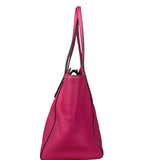 Gucci Pink Pebbled Leather Small Swing Tote