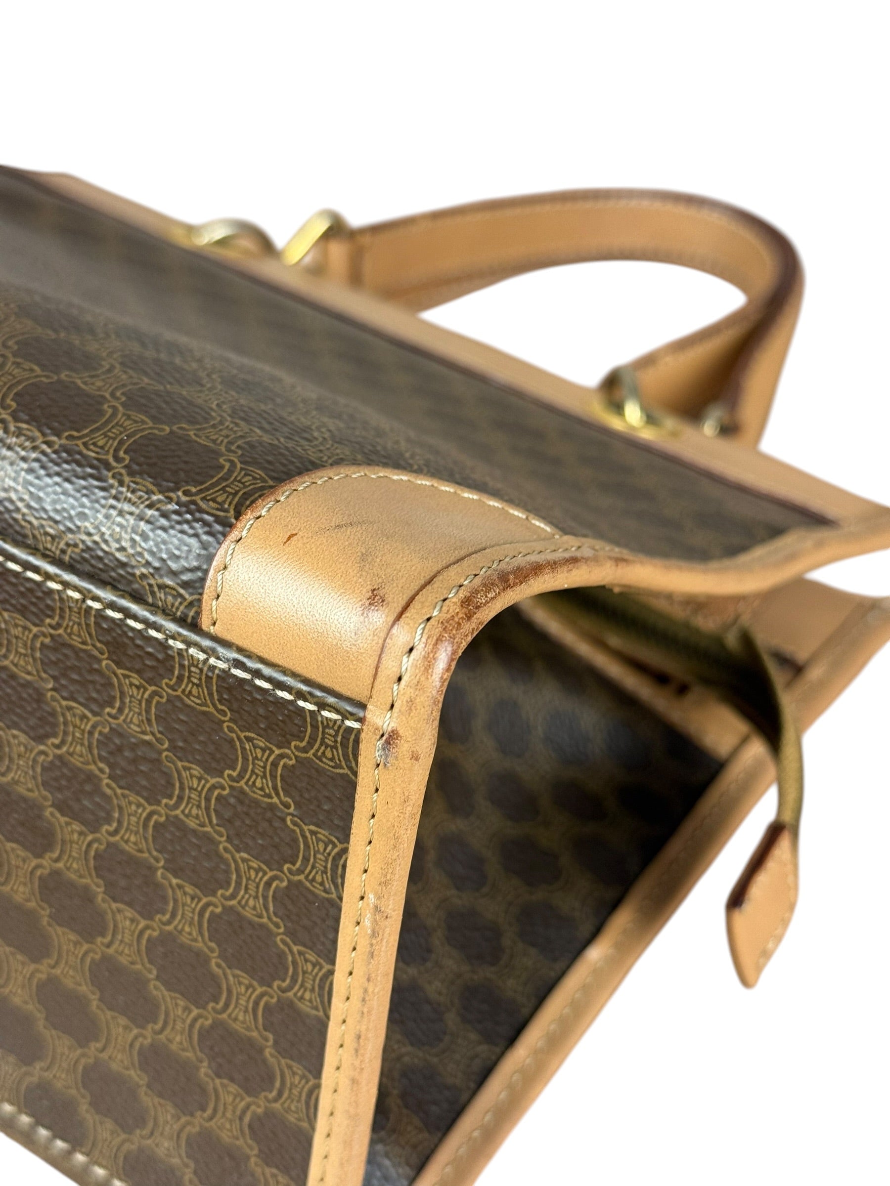 Celine Vintage Macadam Handbag