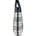 Burberry Nova Check Canvas Tote Bag