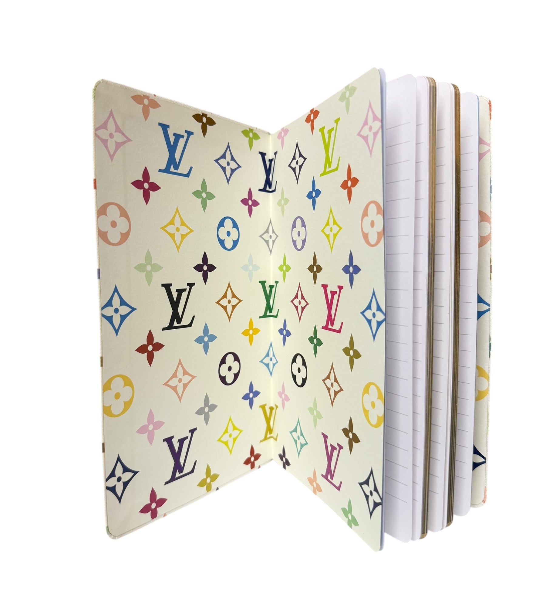 Louis Vuitton White Murakami Jane Notebook