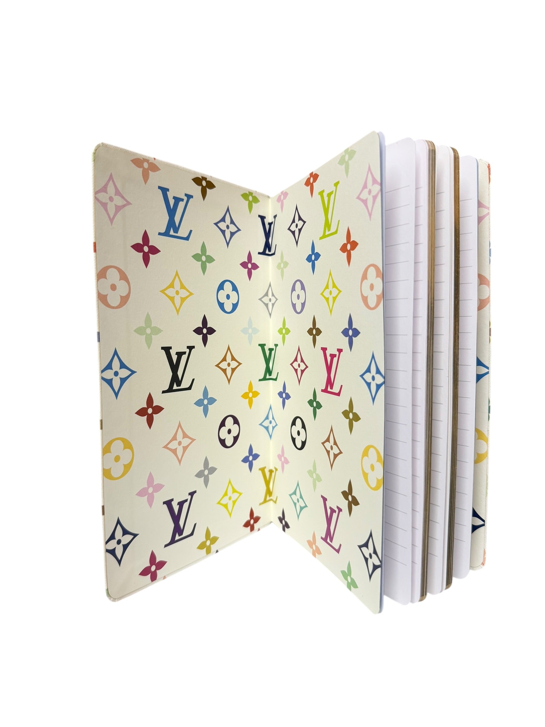 Louis Vuitton White Murakami Jane Notebook