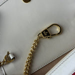 Gucci White Raja Mini Chain Shoulder Bag