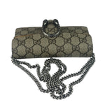 Gucci Beige GG Supreme Nano Dionysus Shoulder Bag