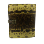 Gucci Yellow/Brown Snakeskin Agenda Cover
