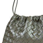 Bottega Veneta Olive Green Intrecciato Dustbag Pouch