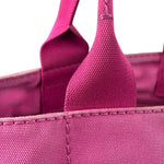 Prada Vintage Pink M Canapa Tote