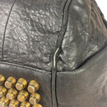Alexander Wang Black Pebbled Leather Rocco Satchel