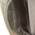 Chanel Black Satin Chocolate Bar Mini Chain Flap Bag 2010