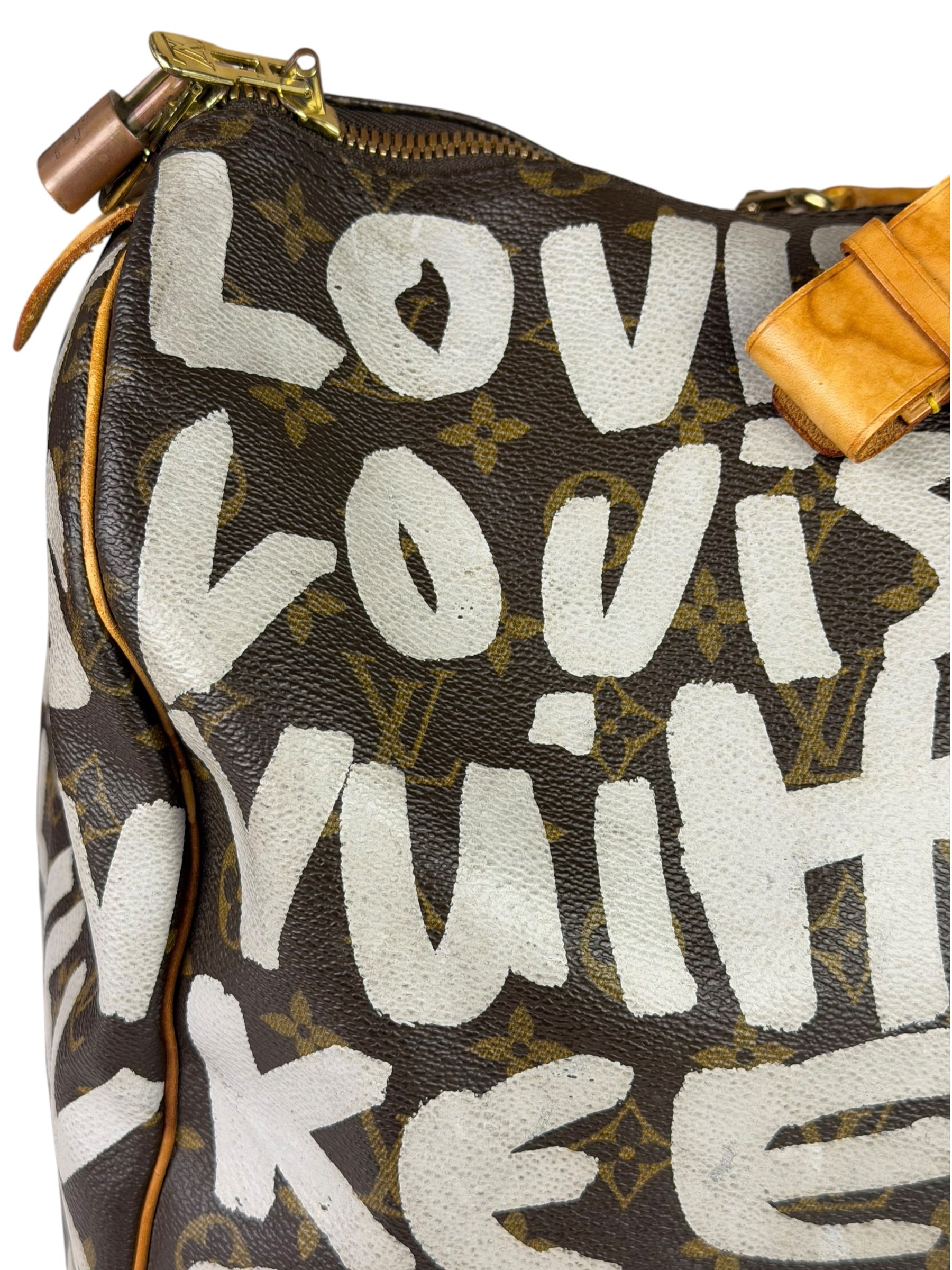 Louis Vuitton x Stephen Sprouse Monogram Graffiti Keepall 50