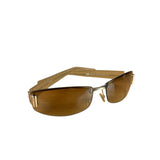 Gucci Vintage GG Web Tinted Sunglasses