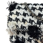 Chanel Tweed Woven Medium Classic Double Flap Bag 2014