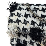 Chanel Tweed Woven Medium Classic Double Flap Bag 2014